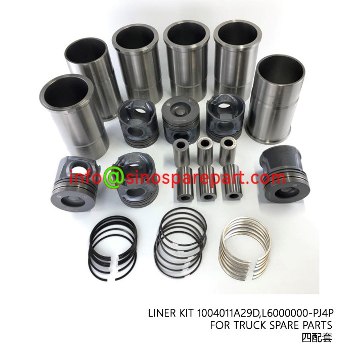 LINER KIT 1004011A29D,L6000000-PJ4P FOR TRUCK PARTS LINER KIT 1004011A29D,L6000000-PJ4P FOR TRUCK PARTS