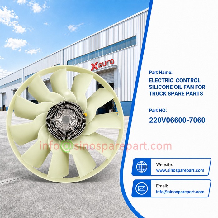 ELECTRIC CONTROL SILICONE OIL FAN FOR TRUCK SPARE PARTS ELECTRIC CONTROL SILICONE OIL FAN FOR TRUCK SPARE PARTS