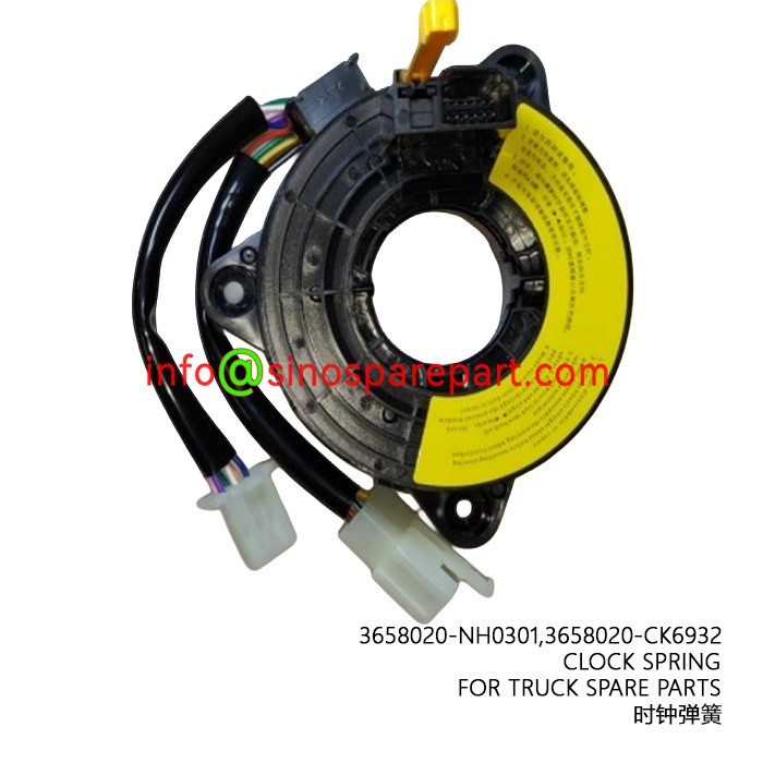 CLOCK SPRING FOR TRUCK SPARE PARTS