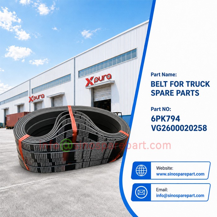 BELT FOR TRUCK SPARE PARTS