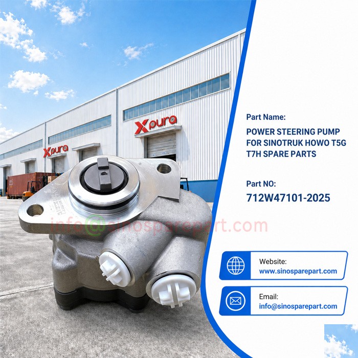 POWER STEERING PUMP FOR SINOTRUK HOWO T5G T7H SPARE PARTS