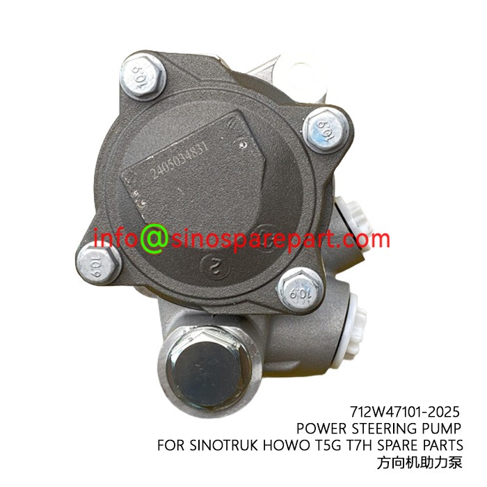 POWER STEERING PUMP FOR SINOTRUK HOWO T5G T7H SPARE PARTS