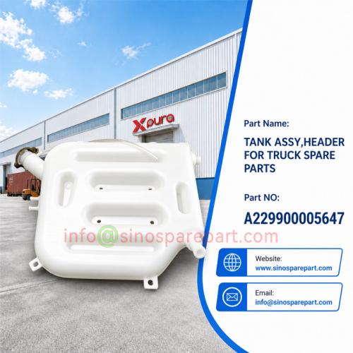 TANK ASSY,HEADER FOR TRUCK SPARE PARTS