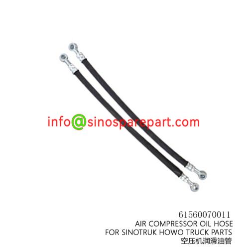 AIR COMPRESSOR OIL HOSE FOR SINOTRUK HOWO TRUCK PARTS