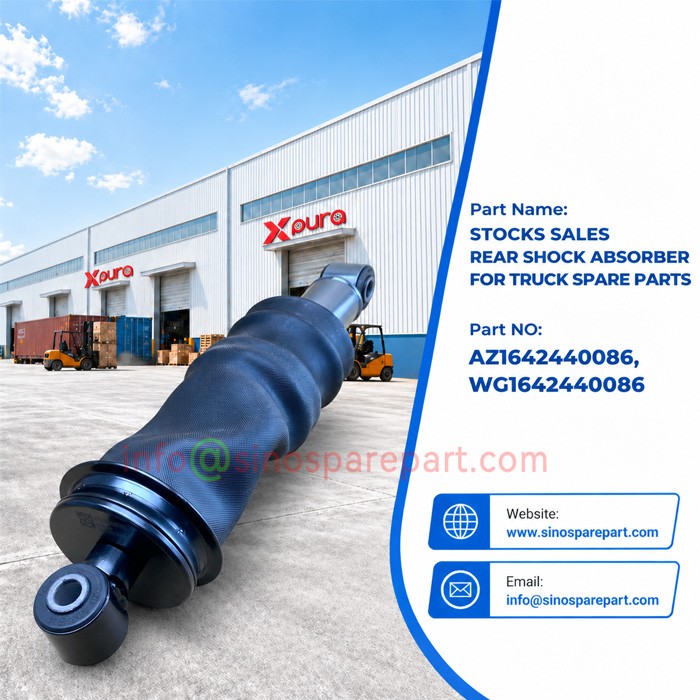 STOCKS SALES REAR SHOCK ABSORBER FOR TRUCK SPARE PARTS STOCKS SALES REAR SHOCK ABSORBER FOR TRUCK SPARE PARTS