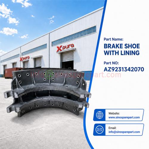 BRAKE SHOE WITH LINING