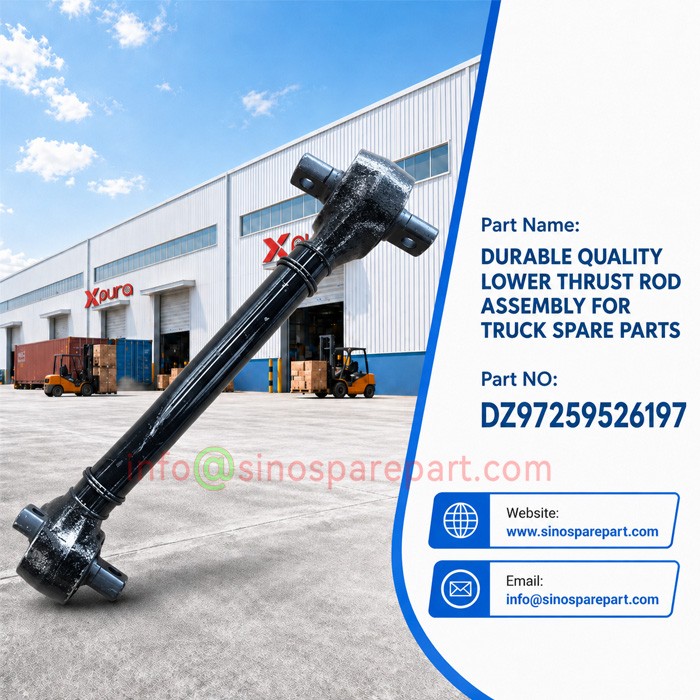 DURABLE QUALITY LOWER THRUST ROD ASSEMBLY FOR TRUCK SPARE PARTS
