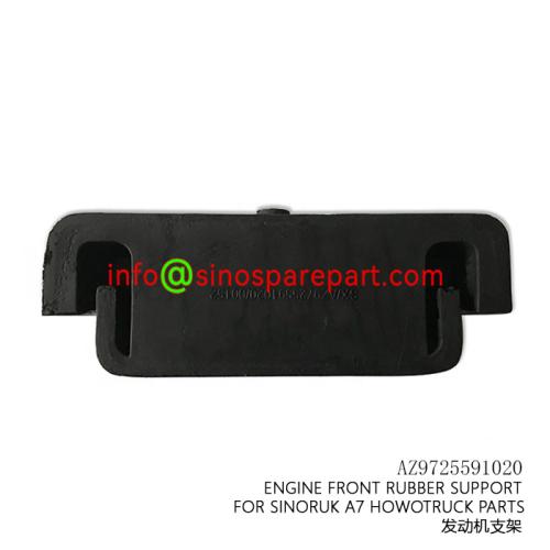 ENGINE FRONT RUBBER SUPPORT FOR SINORUK A7 HOWOTRUCK PARTS