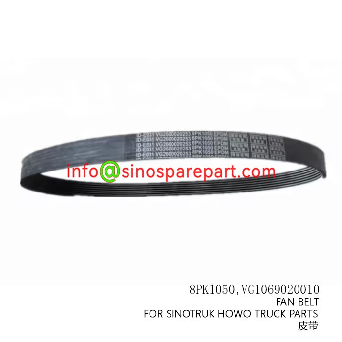 FAN BELT FOR SINOTRUK HOWO TRUCK PARTS
