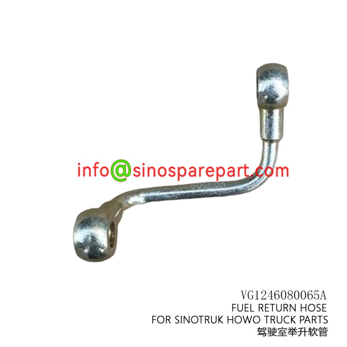 FUEL RETURN HOSE FOR SINOTRUK HOWO TRUCK PARTS