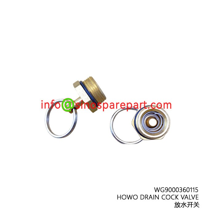 HOWO DRAIN COCK VALVE