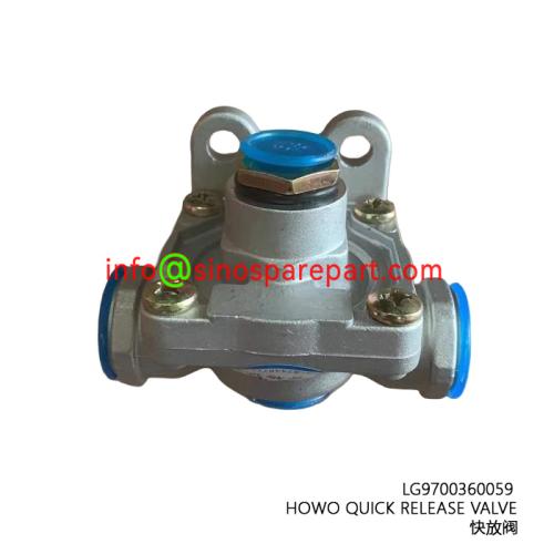HOWO QUICK RELEASE VALVE