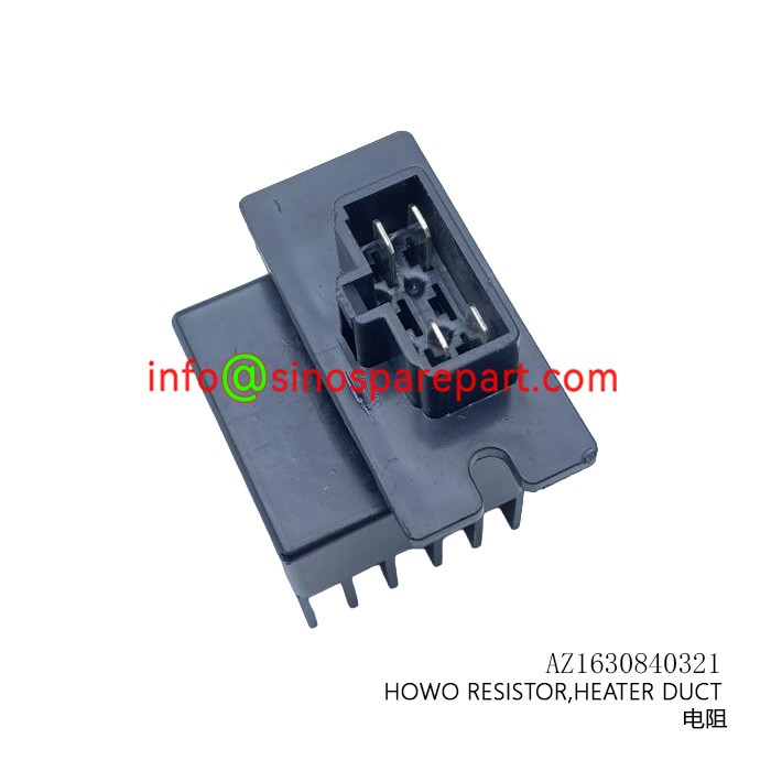 HOWO RESISTOR,HEATER DUCT