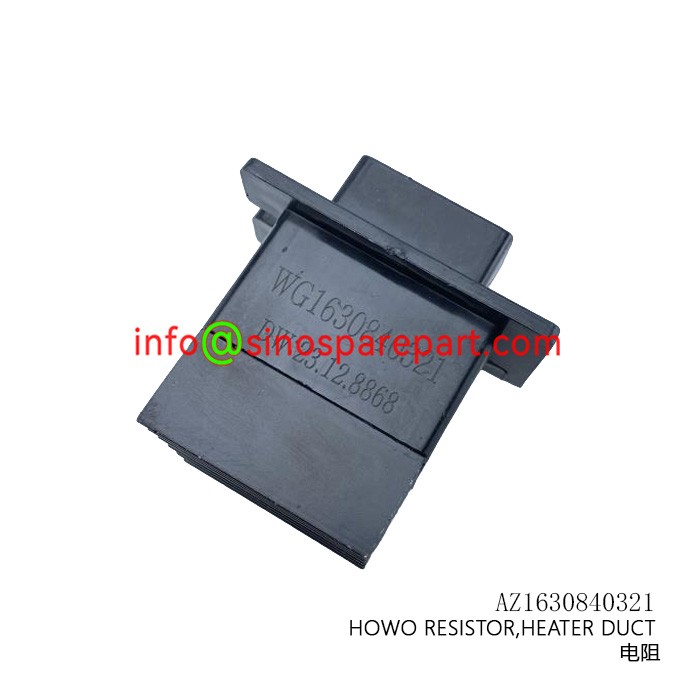 HOWO RESISTOR,HEATER DUCT