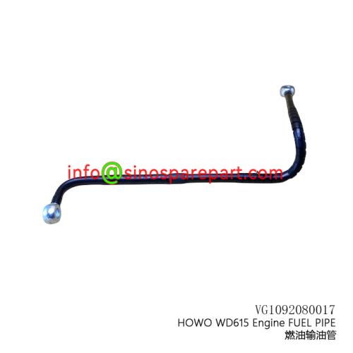 HOWO WD615 ENGINE FUEL PIPE