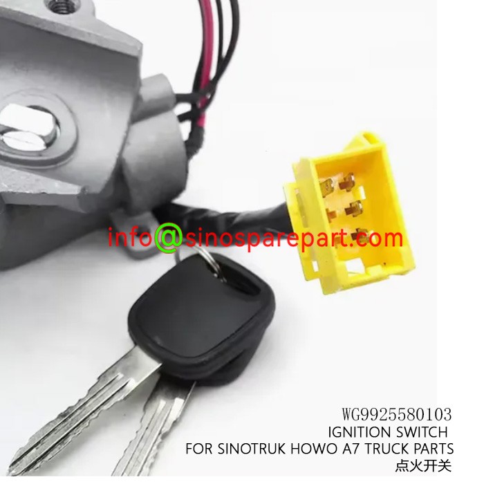 IGNITION SWITCH FOR SINOTRUK HOWO A7 TRUCK PARTS