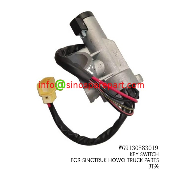 KEY SWITCH FOR SINOTRUK HOWO TRUCK PARTS