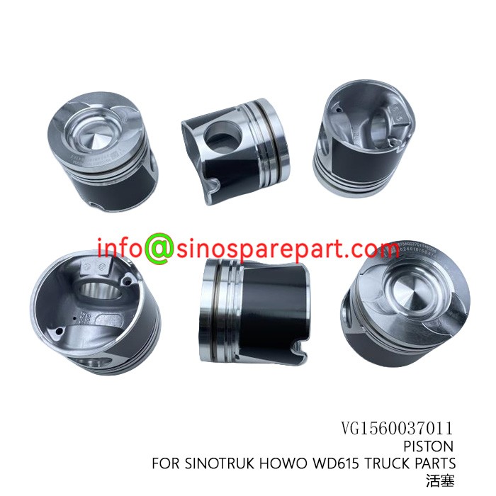 PISTON FOR SINOTRUK HOWO WD615 TRUCK PARTS