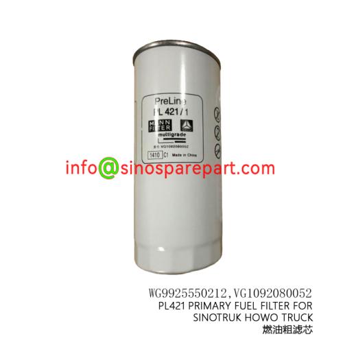 PL421 PRIMARY FUEL FILTER FOR SINOTRUK HOWO TRUCK
