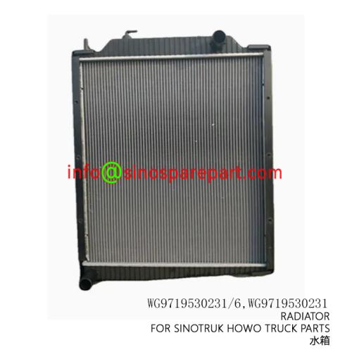 RADIATOR FOR SINOTRUK HOWO TRUCK PARTS