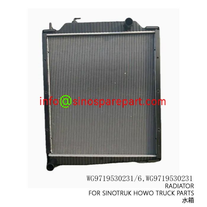 RADIATOR FOR SINOTRUK HOWO TRUCK PARTS