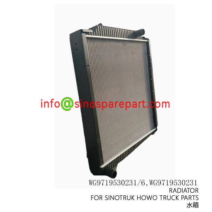 RADIATOR FOR SINOTRUK HOWO TRUCK PARTS