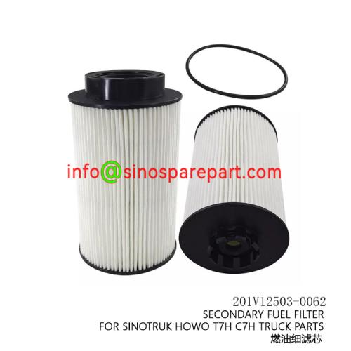 SECONDARY FUEL FILTER FOR SINOTRUK HOWO T7H C7H TRUCK PARTS