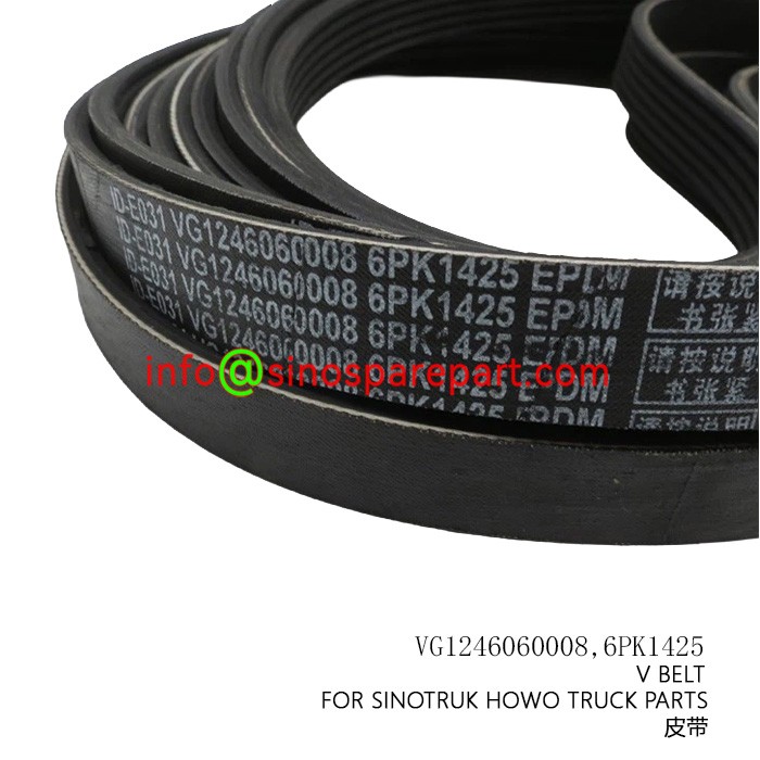 V BELT FOR SINOTRUK HOWO TRUCK PARTS