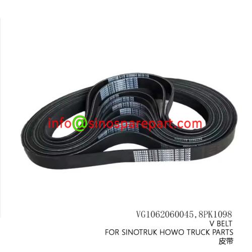 V BELT FOR SINOTRUK HOWO TRUCK PARTS
