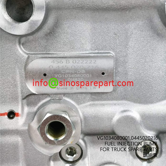 FUEL INJECTION PUMP FOR TRUCK SPARE PARTS