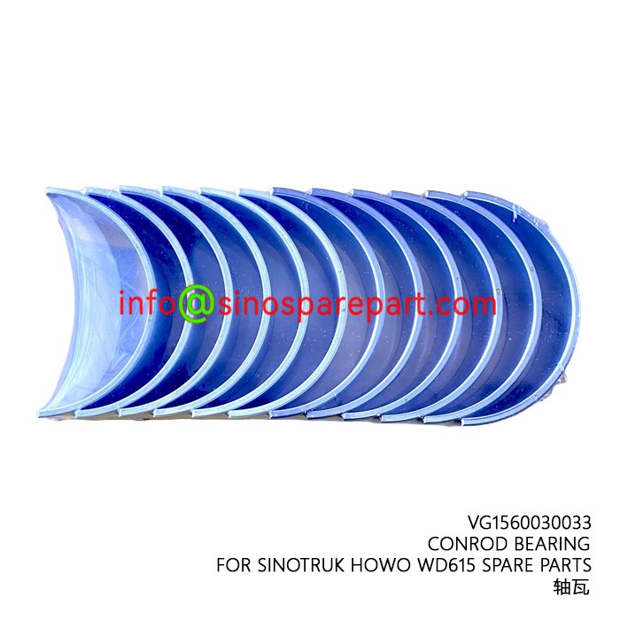 CONROD BEARING FOR SINOTRUK HOWO WD615 SPARE PARTS