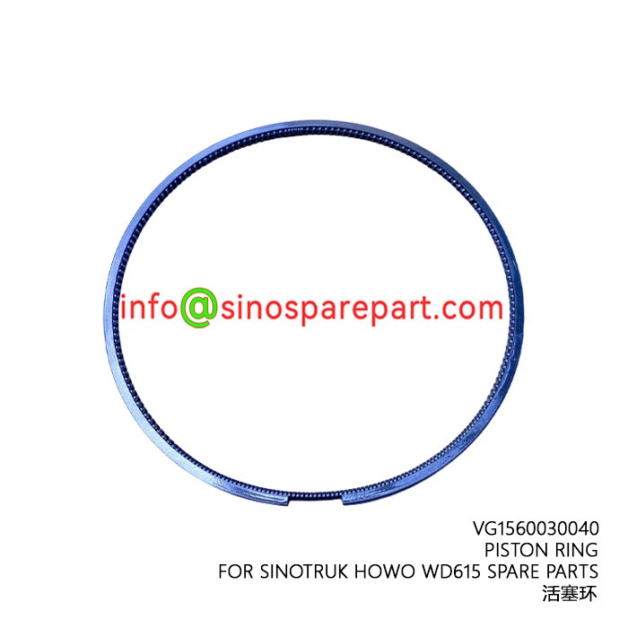 PISTON RING FOR SINOTRUK HOWO WD615 SPARE PARTS