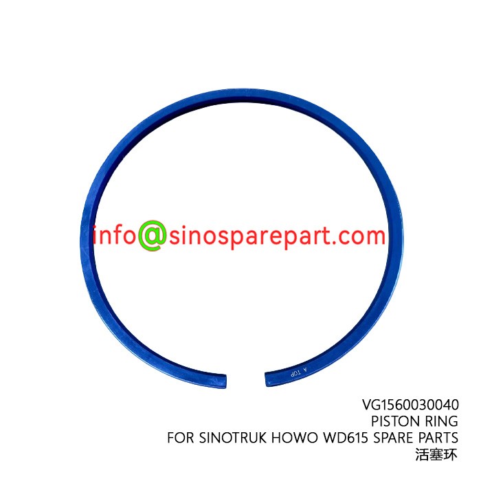 PISTON RING FOR SINOTRUK HOWO WD615 SPARE PARTS