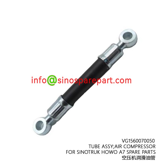 TUBE ASSY;AIR COMPRESSOR FOR SINOTRUK HOWO A7 SPARE PARTS