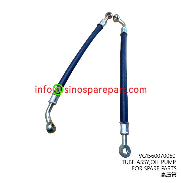 TUBE ASSY;OIL PUMP FOR SPARE PARTS TUBE ASSY;OIL PUMP FOR SPARE PARTS