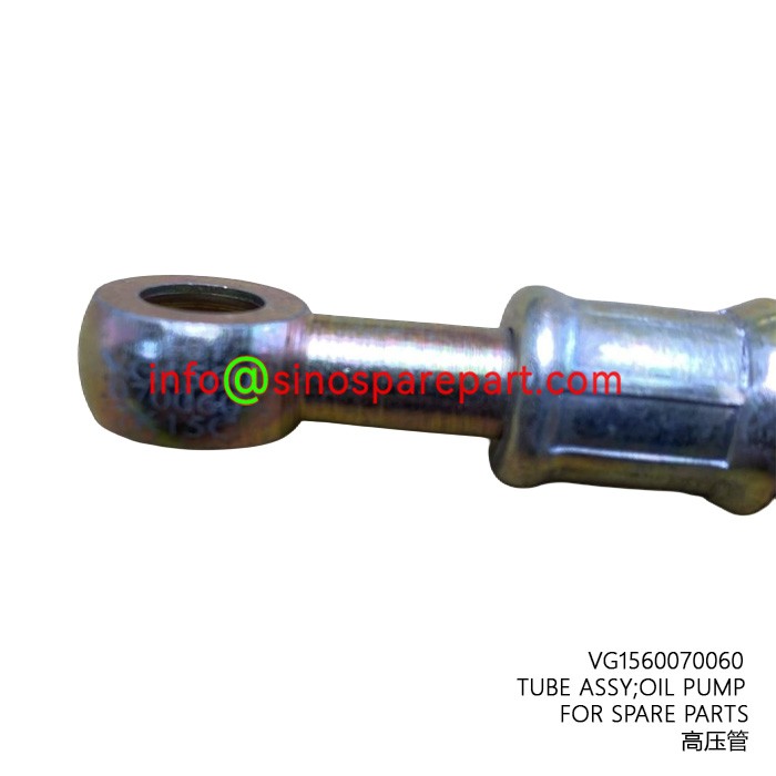 TUBE ASSY;OIL PUMP FOR SPARE PARTS TUBE ASSY;OIL PUMP FOR SPARE PARTS