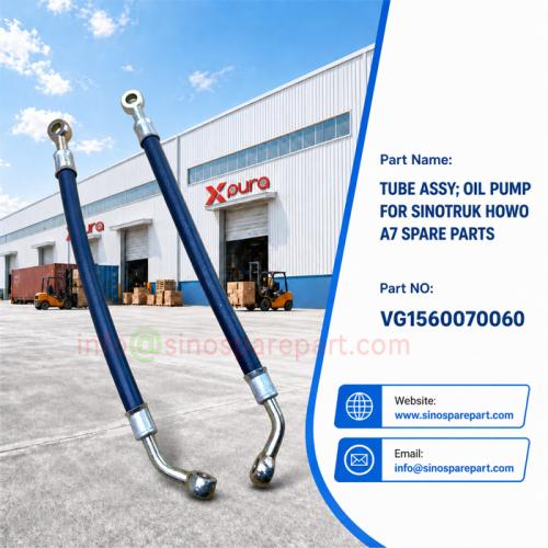 TUBE ASSY;OIL PUMP FOR SINOTRUK HOWO A7 SPARE PARTS