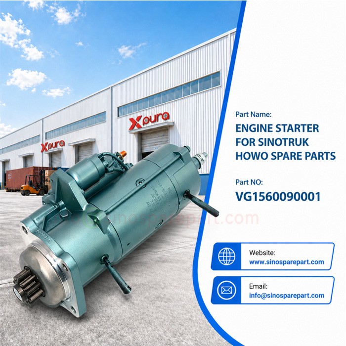 ENGINE STARTER FOR SINOTRUK HOWO SPARE PARTS