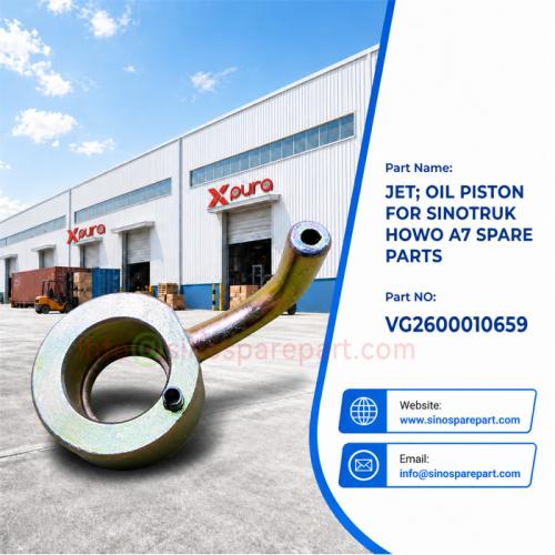 ​JET; OIL PISTON FOR SINOTRUK HOWO A7 SPARE PARTS ​