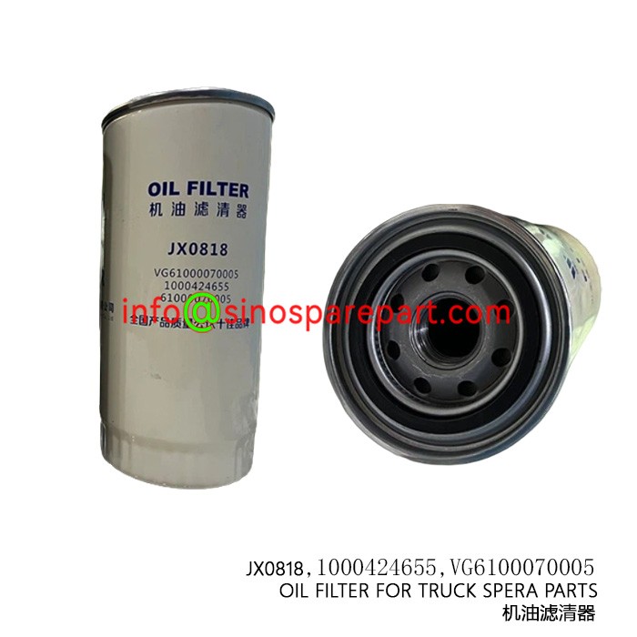 JX0818 OIL FILTER FOR TRUCK JX0818 OIL FILTER FOR TRUCK