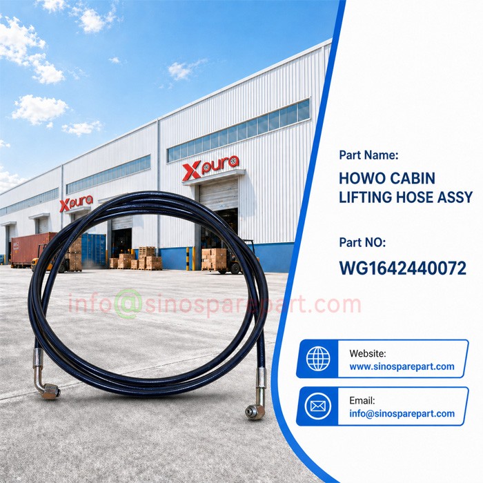 HOWO CABIN LIFTING HOSE ASSY