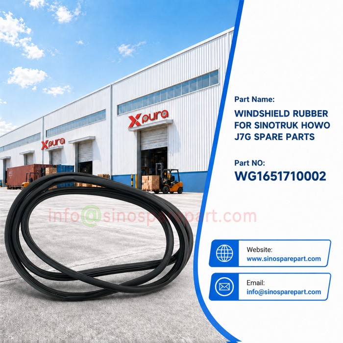 WINDSHIELD RUBBER FOR SINOTRUK HOWO J7G SPARE PARTS