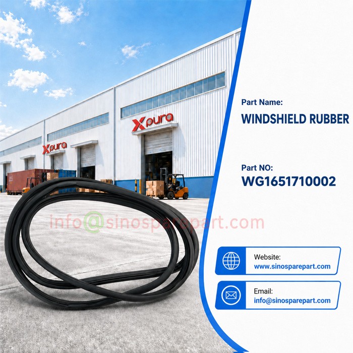 WINDSHIELD RUBBER FOR  J7G SPARE PARTS