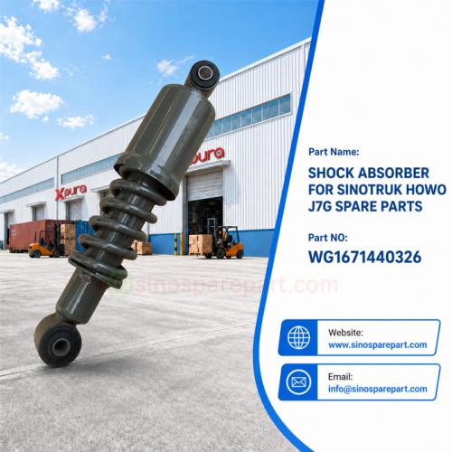 SHOCK ABSORBER FOR SINOTRUK HOWO J7G SPARE PARTS