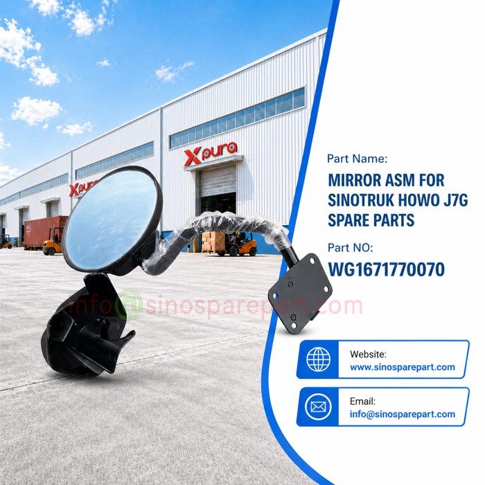 MIRROR ASM FOR SINOTRUK HOWO J7G SPARE PARTS