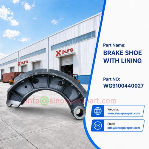BRAKE SHOE WITH LINING