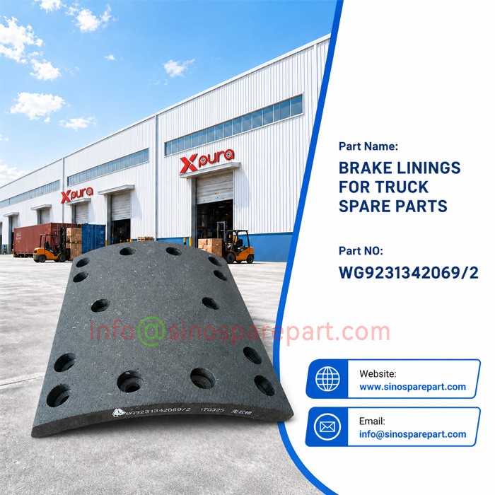 BRAKE LININGS FOR TRUCK SPARE PARTS BRAKE LININGS FOR TRUCK SPARE PARTS