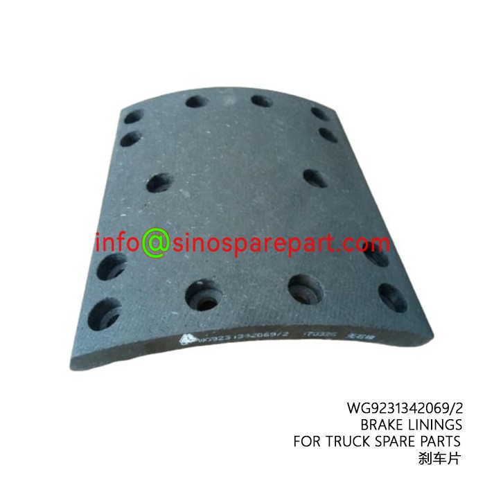BRAKE LININGS FOR TRUCK SPARE PARTS BRAKE LININGS FOR TRUCK SPARE PARTS