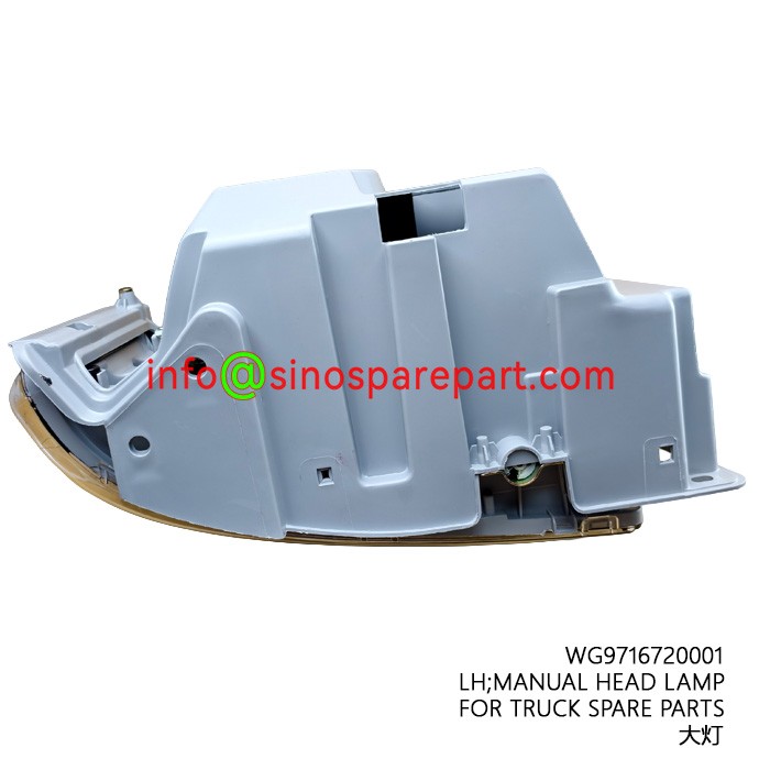 HIGH QUALITY LH;MANUAL HEAD LAMP FOR TRUCK SPARE PARTS HIGH QUALITY LH;MANUAL HEAD LAMP FOR TRUCK SPARE PARTS
