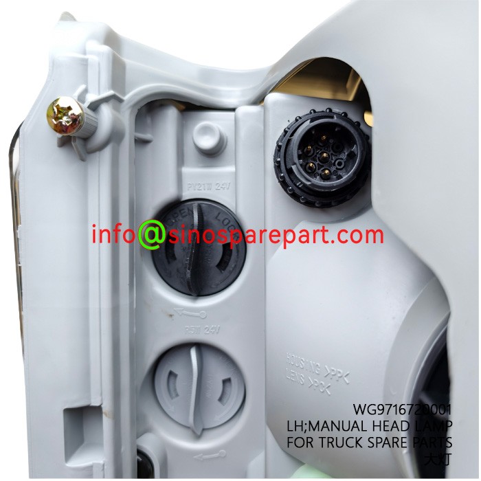 HIGH QUALITY LH;MANUAL HEAD LAMP FOR TRUCK SPARE PARTS HIGH QUALITY LH;MANUAL HEAD LAMP FOR TRUCK SPARE PARTS